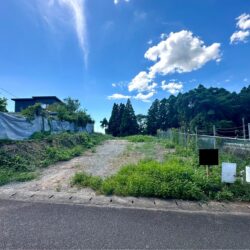 東側道路からの眺望