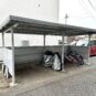 屋根付き駐輪場完備